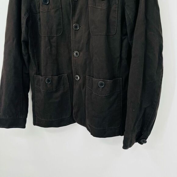 John Varvatos Black Military Jacket - Picture 4 of 8